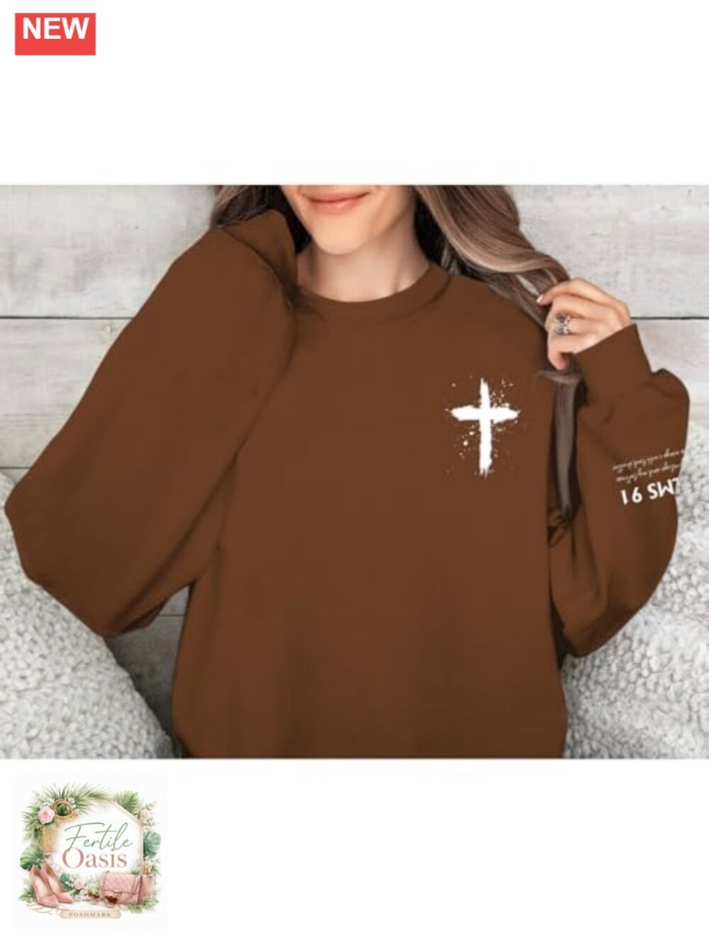 Christian Sweatshirt Psalms 91 Jesus Hoodie Religious Faith God Shirt Bible - Picture 2 of 6